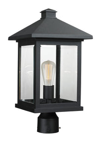 Portland 531PHBR Outdoor Post Mounted Fixture Post Head Lights 9.5