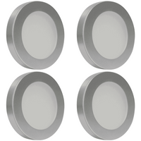 CB07 4x/8x/12x Package Round 1.8W DC12V Low Voltage LED Dimmable Cast Aluminum Recessed Cabinet Light Down Lighting Fixture