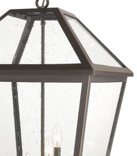 Talbot 579CHXLX 4 Lights Outdoor Chain Mount Ceiling Hanging Pendant Fixture 19.5