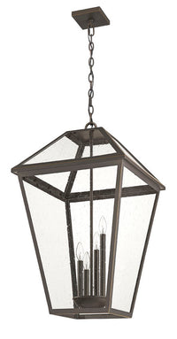 Talbot 579CHXLX 4 Lights Outdoor Chain Mount Ceiling Hanging Pendant Fixture 19.5