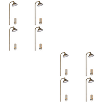 BPLP07 Tulay Bell Brass Path Light 4x/8x/12x G4 2W Dimmable 2700K Package Low Voltage Landscape Lighting