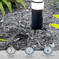 10-Way Low-Voltage Junction Box Multi Zone Central Hub 12-15V AC/DC Fir 9-21 AWG Gauge Wire