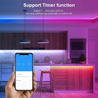 Tira de luces LED Miboxer WL5, controlador 5 en 1 para 5050 3528 2835, Control de aplicaciones para teléfonos inteligentes