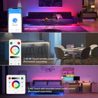 Tira de luces LED Miboxer WL5, controlador 5 en 1 para 5050 3528 2835, Control de aplicaciones para teléfonos inteligentes