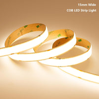SLD16 Strip Light Single Color 2835 7.62W/ft 32.8ft (2 Rolls of 16.4ft) 15mm DC24V Low Voltage LED Indoor IP20 UL SMD Strip Light with Power Supply