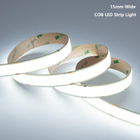 SLD16 Strip Light Single Color 2835 7.62W/ft 32.8ft (2 Rolls of 16.4ft) 15mm DC24V Low Voltage LED Indoor IP20 UL SMD Strip Light with Power Supply