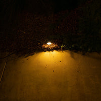 UNAL01 Crescente Aluminum Round Surface Mount Mono-Directional Integrated 6W 3000K LED In-Ground Well Light Low Voltage Landscape Lighting