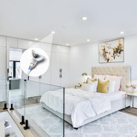 Ceramic Socket Adapter for G4, G6.35, MR11, MR16 Bulbs Package – 12V-250V Heat-Resistant Light Bulb Holder for Halogen and LED – Replacement Connector