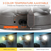 MLW2 Impermeable 20W LED Luces de inundación de seguridad para exteriores con sensor de movimiento