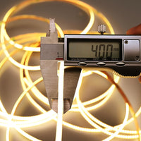 SLD23 Dotless Linear LED Dimmable, 2.13W/ft 16.4ft COB Strip Lights IP20 Low Voltage 4mm DC12V Diffused Tape Light