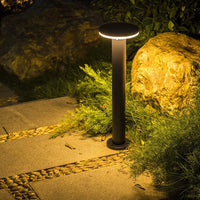 CDPA64 4x/8x/12x Package 12W Aluminum Bollard Pathway Lighting LED Circle Top Modern 12V Low Voltage