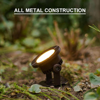 ULBA01 Aluminum Underwater Landscape AC12V 6W 3000K 580LM Integrated LED Fountain Light Pond Lighting IP68 Package of 2