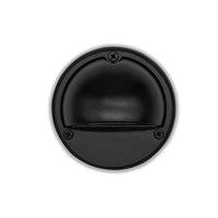 STBP06 Rein Cast Brass Round Half Moon Step Deck Light Low Voltage Outdoor Landscape Lighting