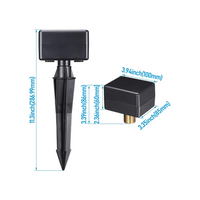 10-Way Low-Voltage Junction Box Multi Zone Central Hub 12-15V AC/DC Fir 9-21 AWG Gauge Wire