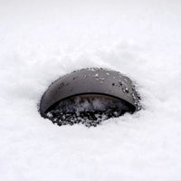 UNAL01 Crescente Aluminum Round Surface Mount Mono-Directional Integrated 6W 3000K LED In-Ground Well Light Low Voltage Landscape Lighting