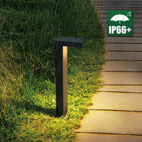 ALPR19 4-Pack 3W RGBCW Bluetooth Smart LED Landscape Pathway Light Package, 9-15V Low Voltage Modern Path Lights