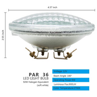 PAR36 Package Outdoor Landscape LED Bulbs Waterproof Flood Light Fixture