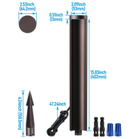 ALP16 6-Pack 5W 5CCT 1800K/2700K/3500K/4000K/5000K or Single-Color 3000K Warm White Integrated LED Landscape Aluminum Pathway Light Package, 12V Low Voltage Side Lit Path Lights