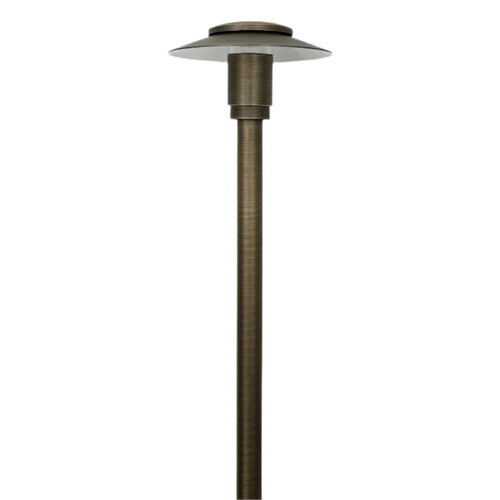 Outdoor Landscape Lighting LED 12V Low Voltage BPLP11 Stelvio SH Antique Brass Path Light Low Voltage Outdoor Lighting
