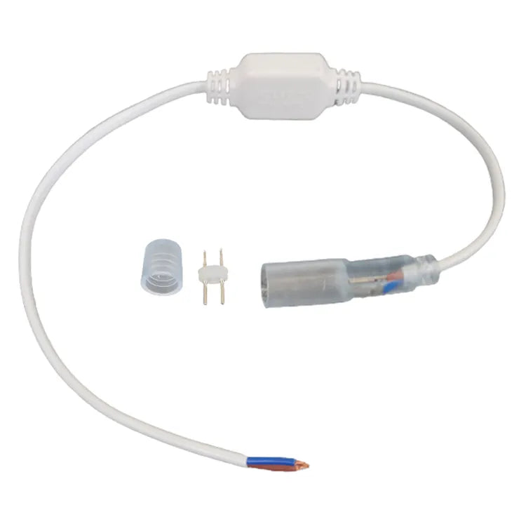 RL100 DC Connectors and DC-to-AC 50W Max Connector for 12V LED Low Voltage Rope Lights Outdoor IP65