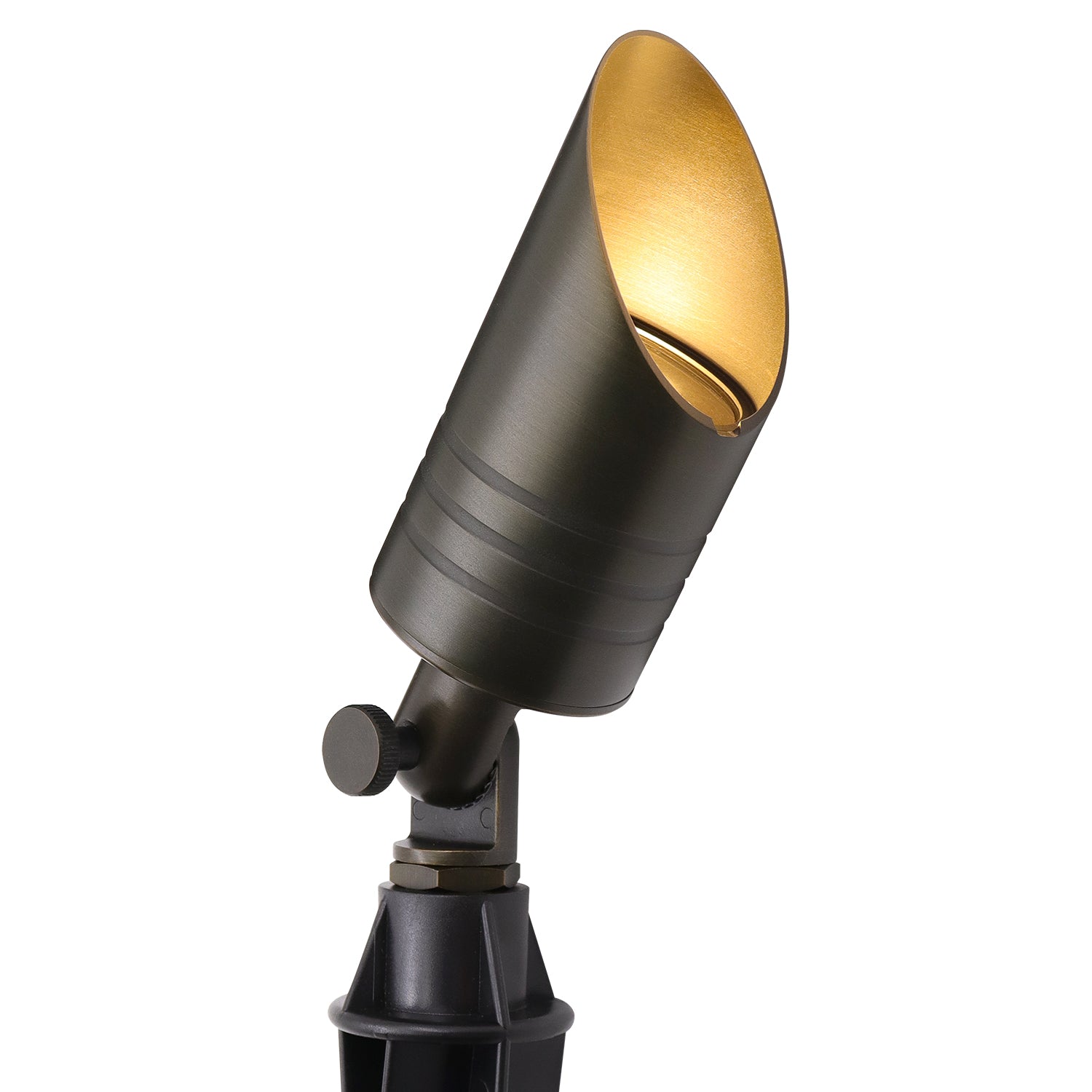 Outdoor Landscape Lighting LED 12V Low Voltage AL06B with MR16 5W 3000K 4x/8x/12x Package Low Voltage Brass Directional Spot Light Outdoor Landscape Lighting
