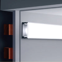 BN252 Rectangular Surface Mounted 8 ft Aluminum Channel 10 Pack for 0.43