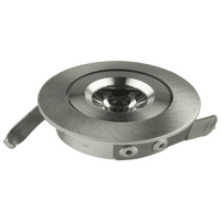 CB05 Round LED Dimmable Cast Aluminum Recessed Cabinet Light Down Lighting Fixture.