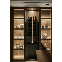 CB05 Round LED Dimmable Cast Aluminum Recessed Cabinet Light Down Lighting Fixture.