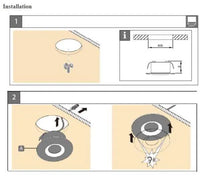 CB15 1.5W DC12V Low Voltage Round Recessed Cast Aluminum Cabinet Light Energy Saving Dimmable LED Downlighting