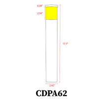CDPA62 3W 12V Low Voltage LED Linear Bollard Landscape Light Garden Aluminum Path Light