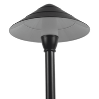CDPA65 3W 12V Mushroom LED Path Light Beaded Swivel Hat Landscape Fixture - Kings Outdoor Lighting