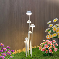 CDPA71 12V Mushroom Aluminum 3000K Warm White Integrated LED 12V Low Voltage Path Light