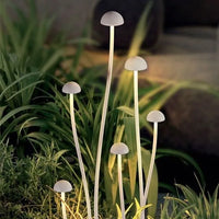 CDPA71 12V Mushroom Aluminum 3000K Warm White Integrated LED 12V Low Voltage Path Light