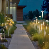 CDPA71 12V Mushroom Aluminum 3000K Warm White Integrated LED 12V Low Voltage Path Light