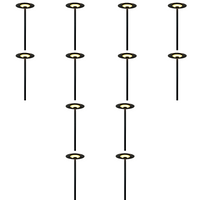 CDPA73 4x/8x/12x Package 6W 3000K Heavy Duty Cast Aluminum Adjustable LED 12V Low Voltage Outdoor Landscape Path Light