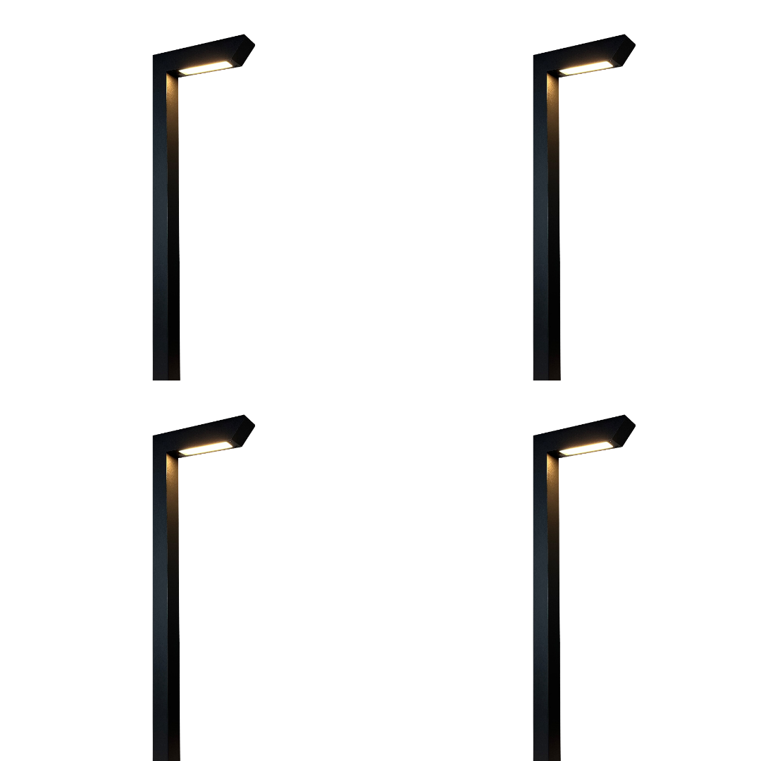 CDPA75 4x/8x/12x Package 5W Heavy Duty Cast Aluminum LED 12V Low Voltage Outdoor Landscape 3 Customizable Color Temperature Path Light