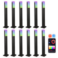 CDPAR60 4x/8x/12x Package 12V Low Voltage RGBWC 3CCT LED Bollard Landscape Light | Aluminum Path Light