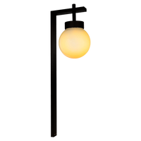 CDPS71 3W 3000K Warm White Integrated LED Globe Stainless Steel Path Light 12V Low Voltage Outdoor Landscape Lighting