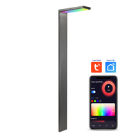 CDPSR58 Wi-Fi Smart RGBCW 3W Stainless Steel Directional Pathway Light 12V Low Voltage LED Bollard Landscape Lighting