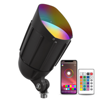 CDRA30 30W 12V Low Voltage Smart Bluetooth RGBW Narrow Beam Directional Outdoor Landscape Aluminum Spotlight