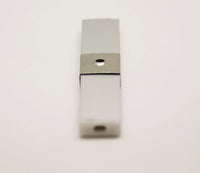 BN252 Rectangular Surface Mounted 8 ft Aluminum Channel 10 Pack for 0.43