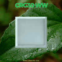CRG30 DC12V Low Voltage In Ground RGB or WW LED Aluminum Brick Paver Light Square IP67 Waterproof