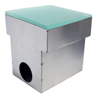 CRG30 DC12V Low Voltage In Ground RGB or WW LED Aluminum Brick Paver Light Square IP67 Waterproof