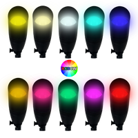 DL05R Total 31W RGBCW Cast Aluminum 12V AC/DC Low Voltage Integrated LED Smooth Bullet Directional Outdoor Spotlight IP65