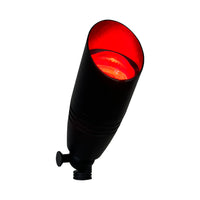 DL05R Total 31W RGBCW Cast Aluminum 12V AC/DC Low Voltage Integrated LED Smooth Bullet Directional Outdoor Spotlight IP65