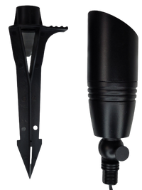 DL05 12V Low Voltage LED Smooth Bullet Directional Outdoor Aluminum Spotlight