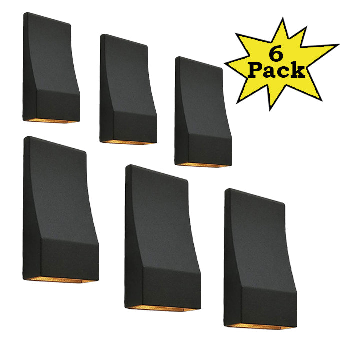 6Pack of DLA06 Low Voltage Deck Lights Outdoor Step Lights Kings