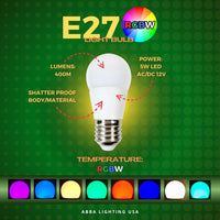 E27 6W 12V Low Voltage LED Bulbs Non-Dimmable Energy Saving Light Bulb
