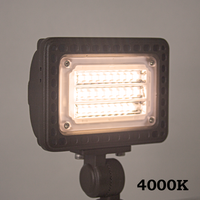 FLACCT20 12V Low Voltage Adjustable CCT and Wattage 5W-20W Outdoor LED Landscape Lighting Floodlight