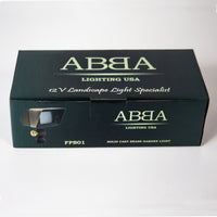 FPB01 Brass 12V Low Voltage Rectangular LED Directional Floodlight Adjustable Lighting